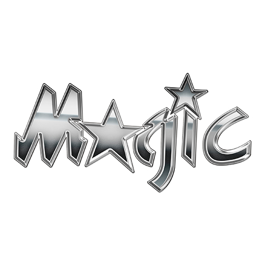 Orlando Magic Silver Logo vinyl decal